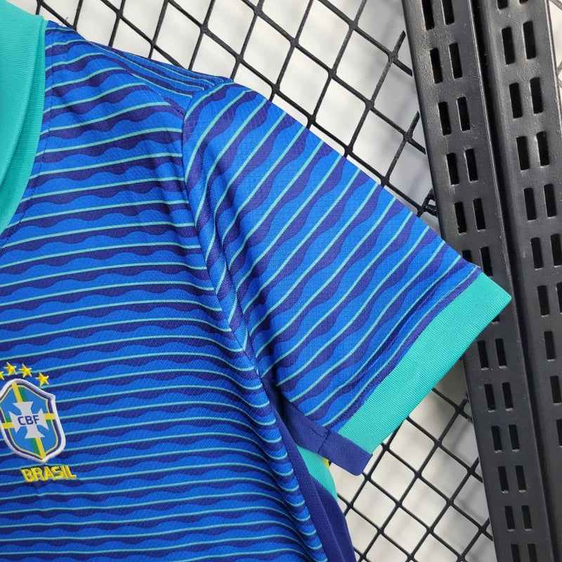 Conjunto Infantil Seleção Brasil 2024/25 - Away