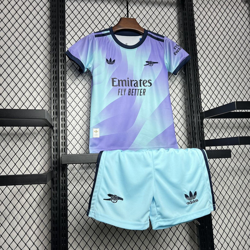 Conjunto Infantil Arsenal 2024/25 - Third