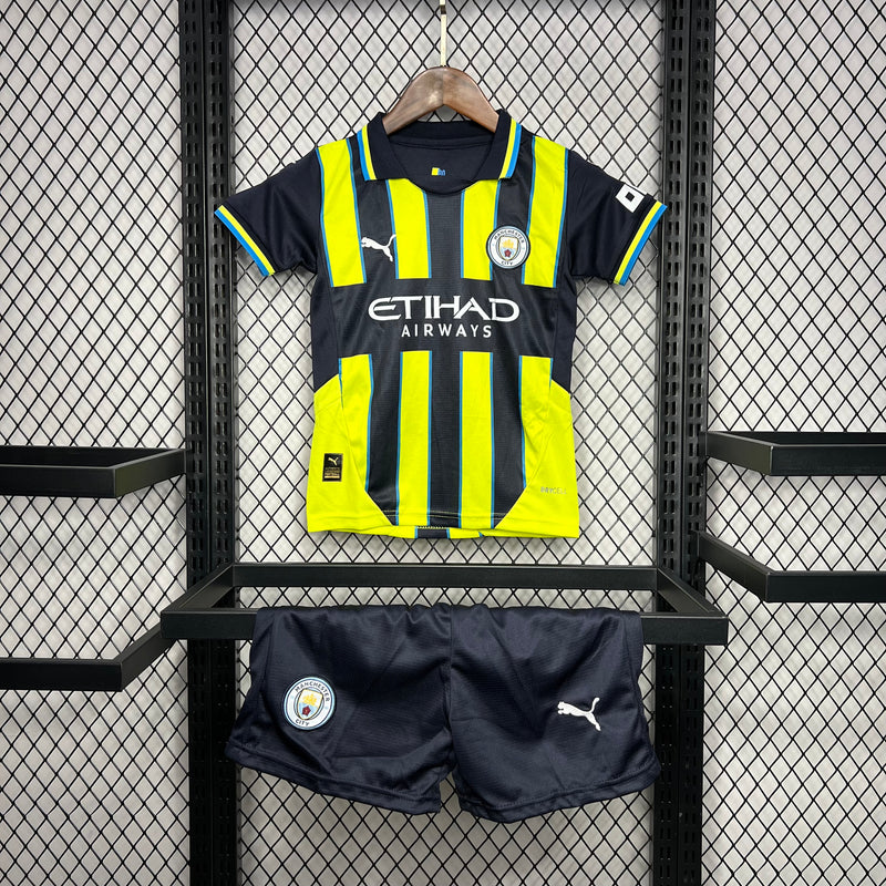 Conjunto Infantil Manchester City 2024/25 - Away