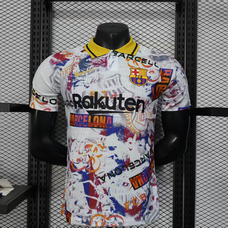 Camisa FC Barcelona 2025-26 Edição Especial Versão Jogador