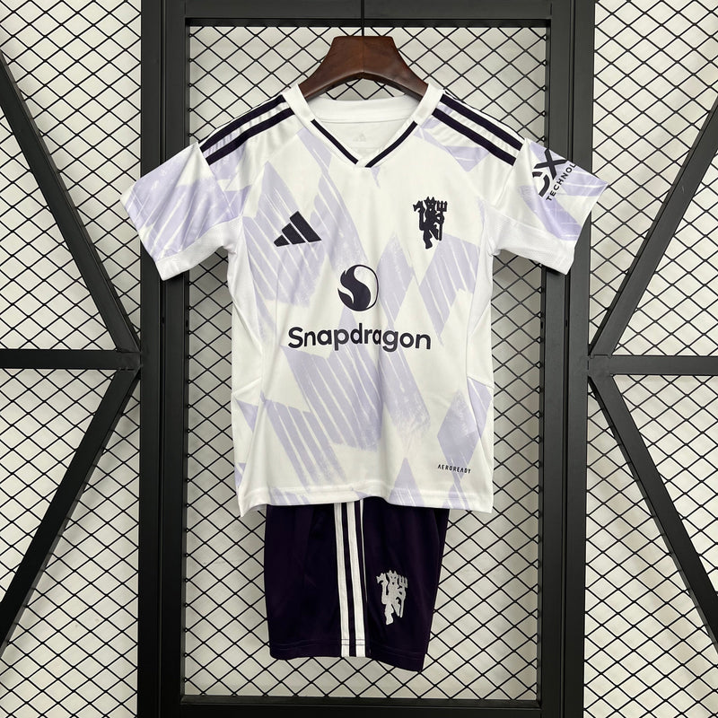 Conjunto Infantil Manchester United 2025/26 - Away