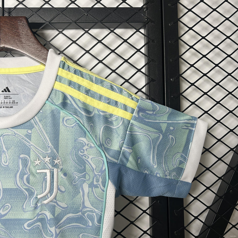 Conjunto Infantil Juventus 2025/26 - Away
