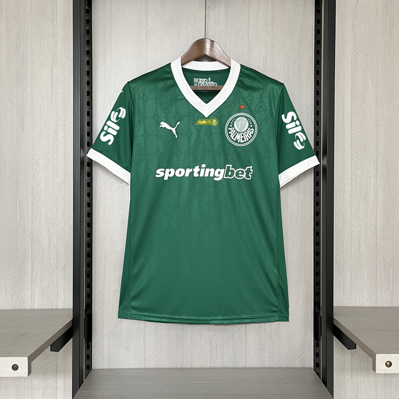 Camisa SE Palmeiras 2025/26 Home Todos Patrocínios