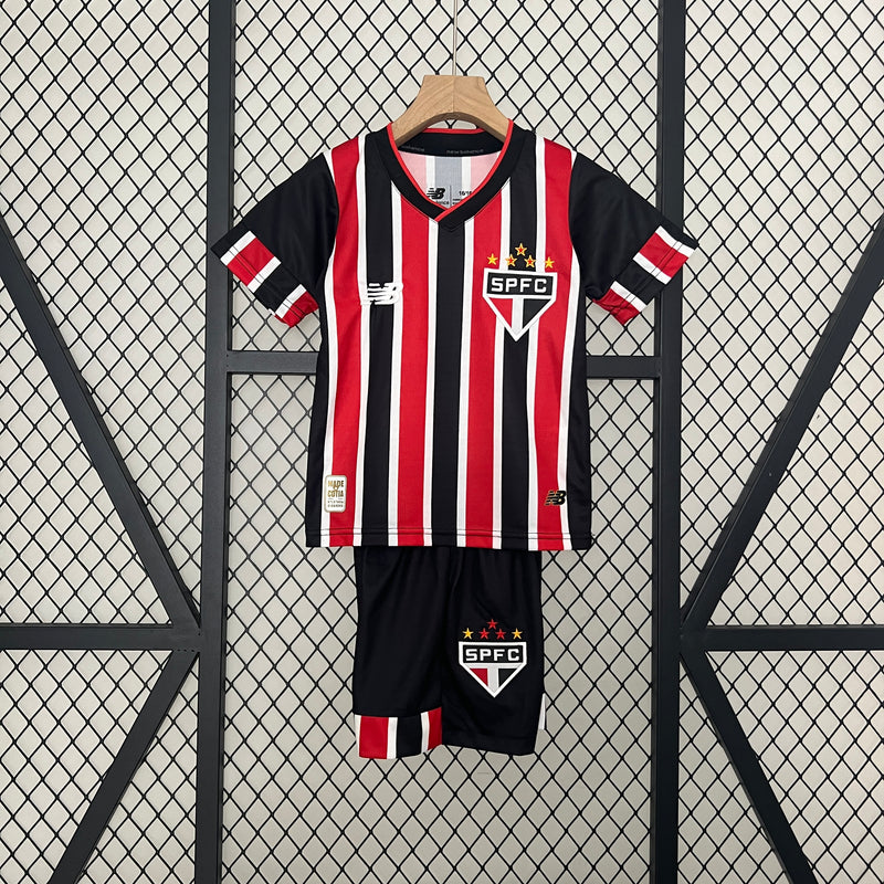 Conjunto Infantil São Paulo 2024/25 - Away