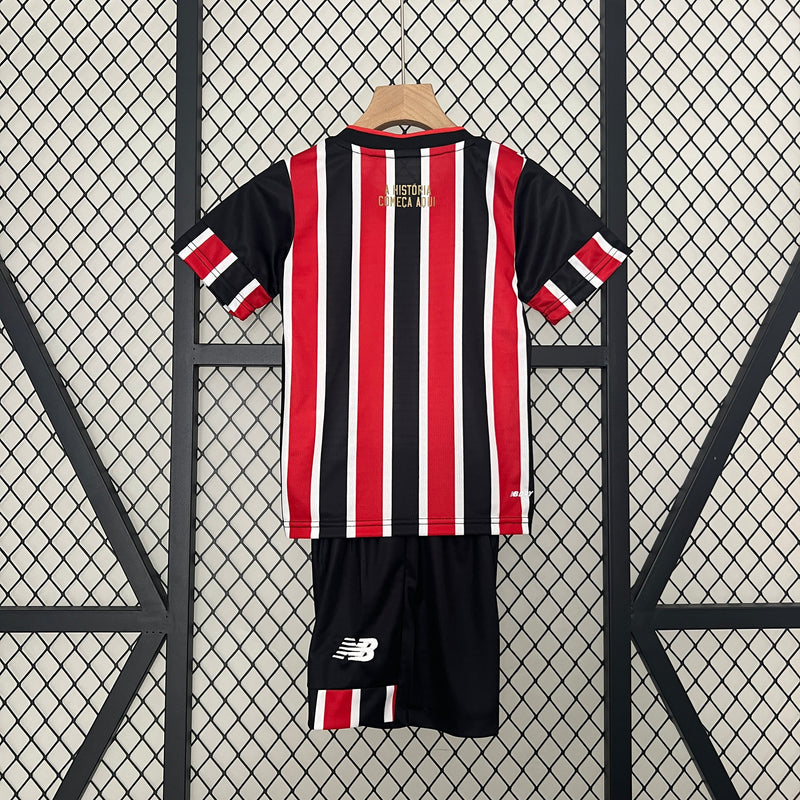 Conjunto Infantil São Paulo 2024/25 - Away