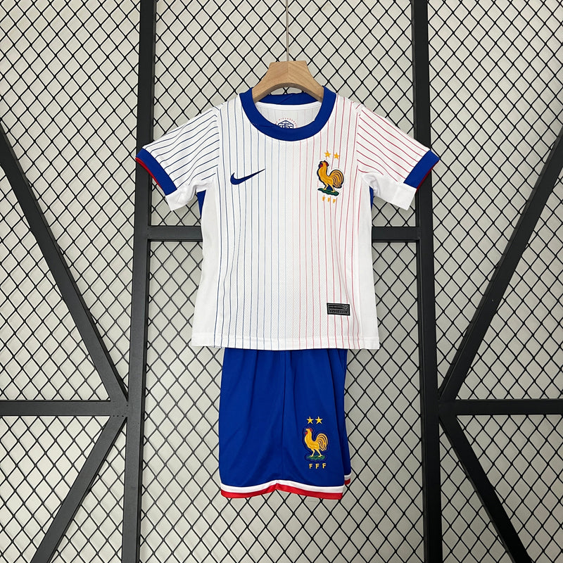 Conjunto Infantil Seleção França 2024/25 - Away