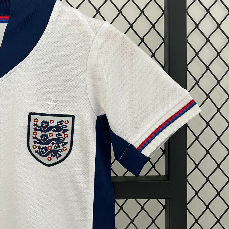 Conjunto Infantil Seleção Inglaterra 2024/25 - Home