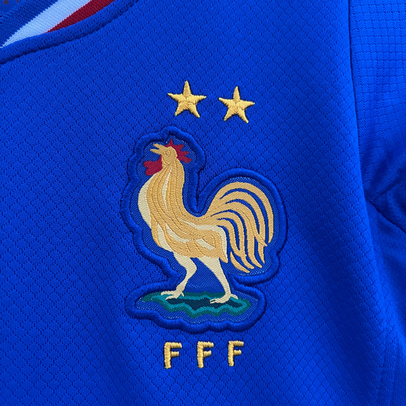 Conjunto Infantil Seleção França 2024/25 - Home