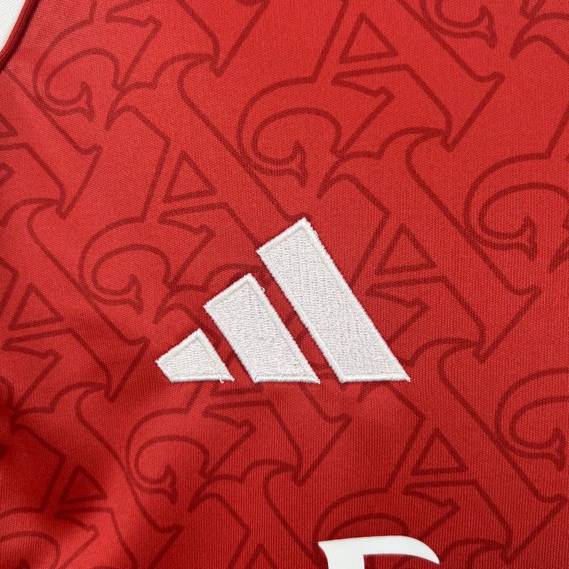 Camisa Feminina Arsenal 2025/26 - Home