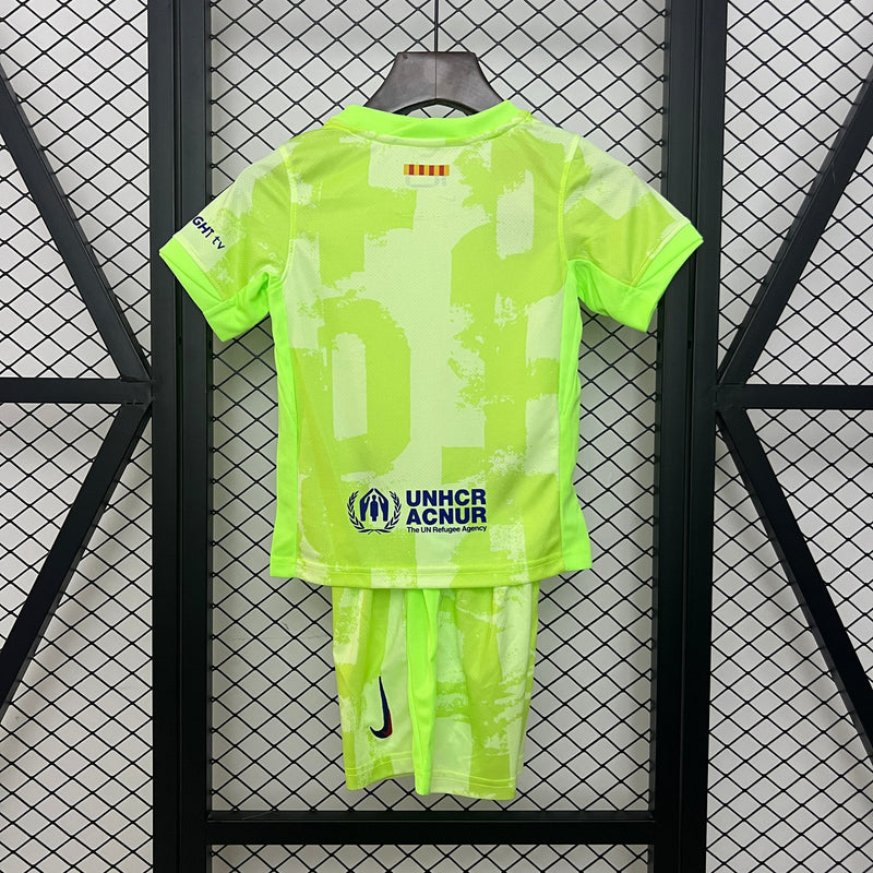 Conjunto Infantil Barcelona 2024/25 -  Third
