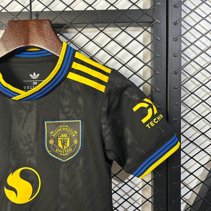 Conjunto Infantil Manchester United 2025/26 - Third