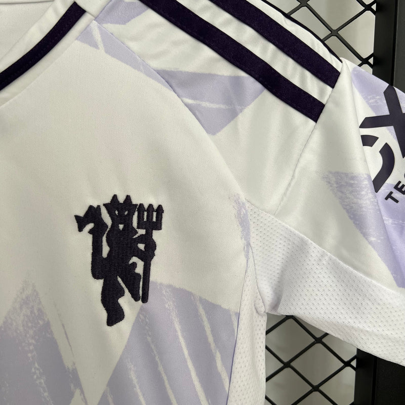Conjunto Infantil Manchester United 2025/26 - Away