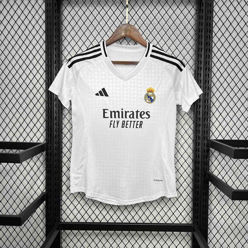 Camisa Feminina Real Madrid 2024/25 -  Home