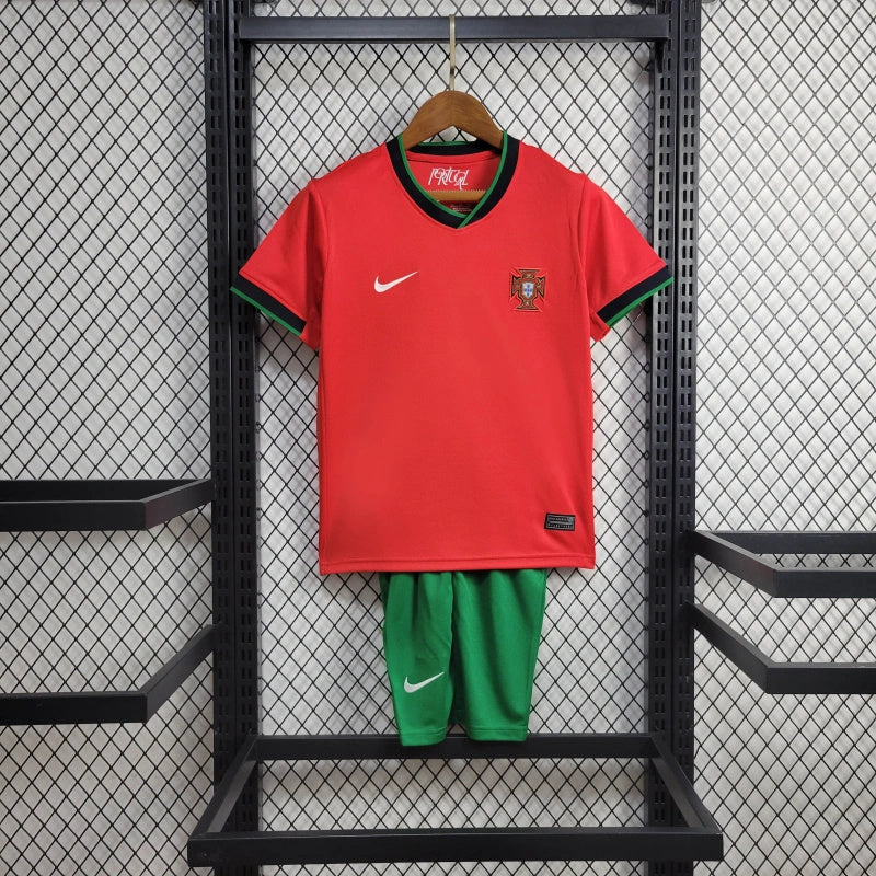 Conjunto Infantil Seleção Portugal 2024/25 - Home