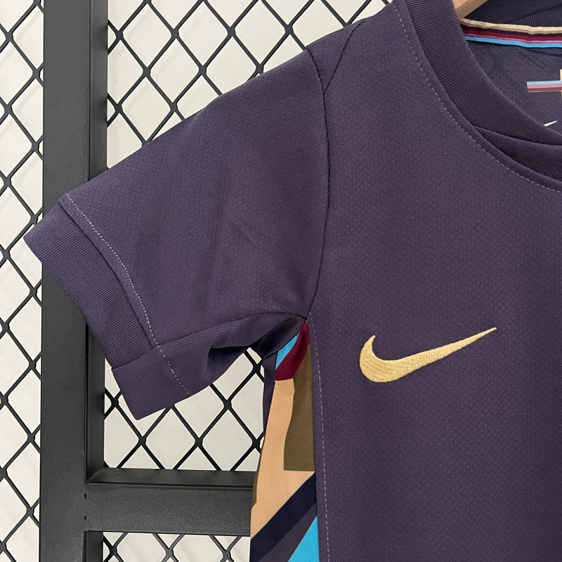 Conjunto Infantil Seleção Inglaterra 2024/25 - Away