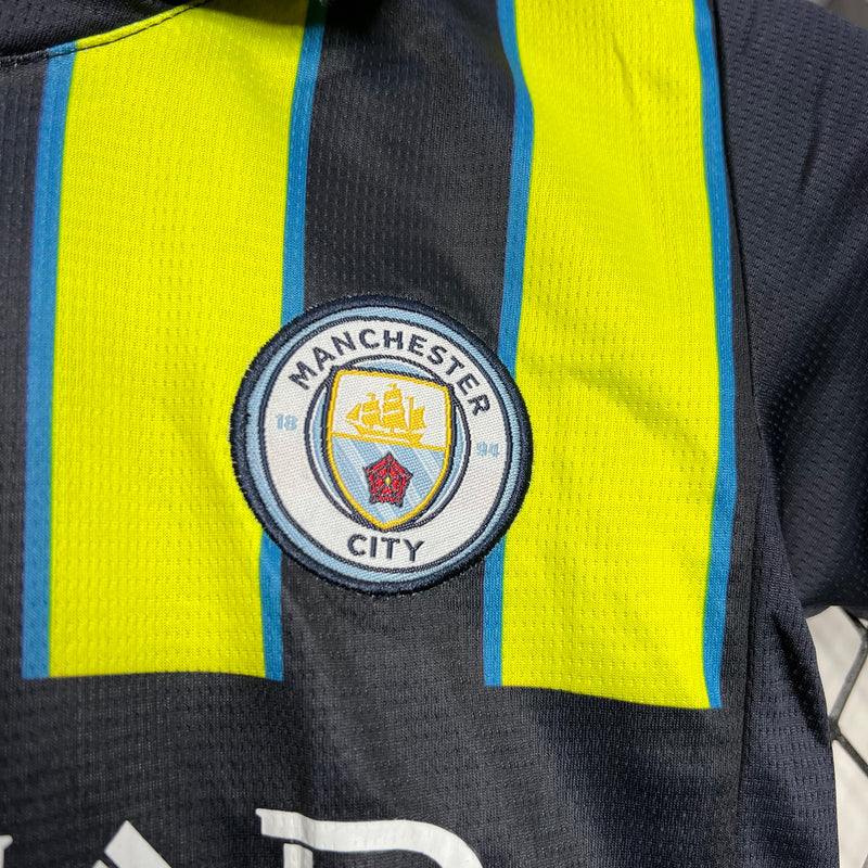 Conjunto Infantil Manchester City 2024/25 - Away