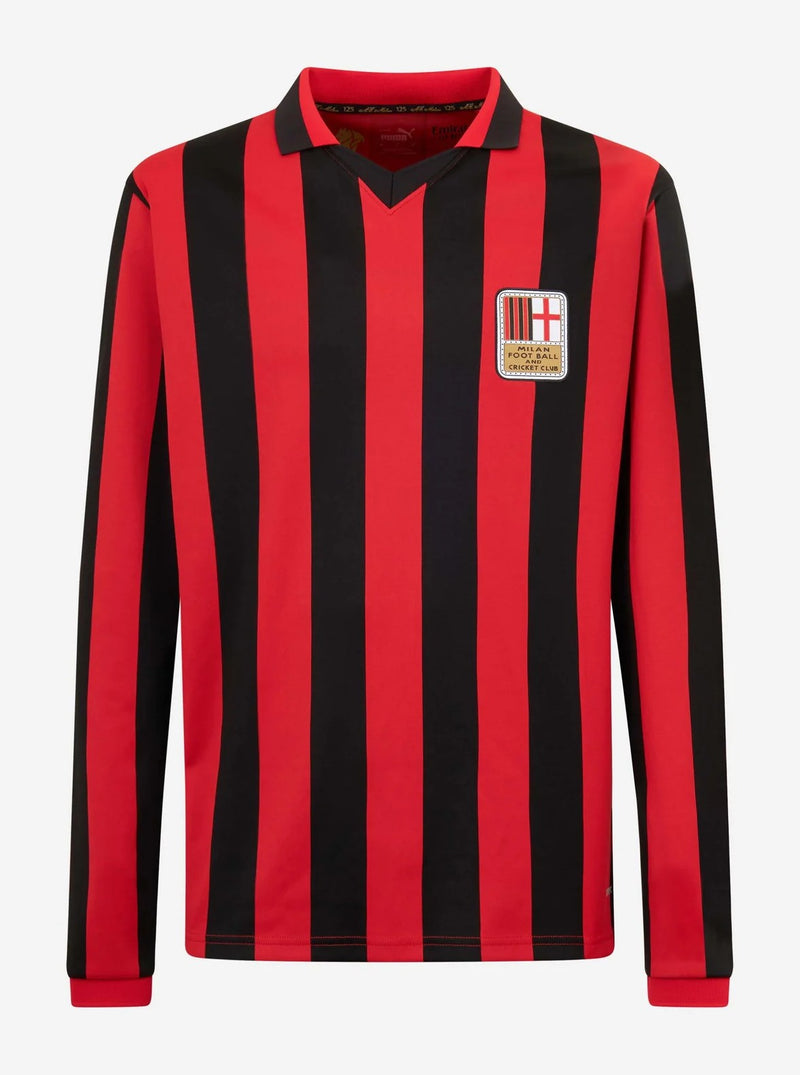 Camisa Milan 2024/25 Aniversário Manga Longa