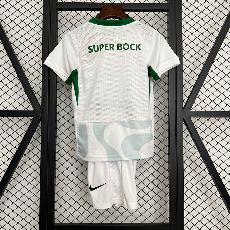 Conjunto Infantil Sporting 2025/26 - Away