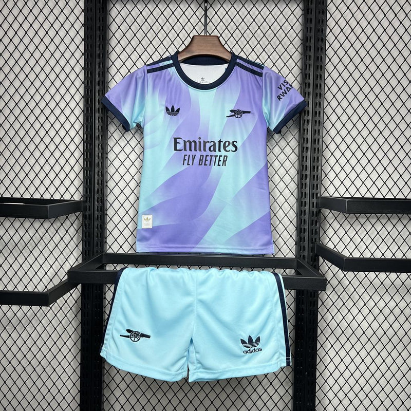 Conjunto Infantil Arsenal 2024/25 - Third