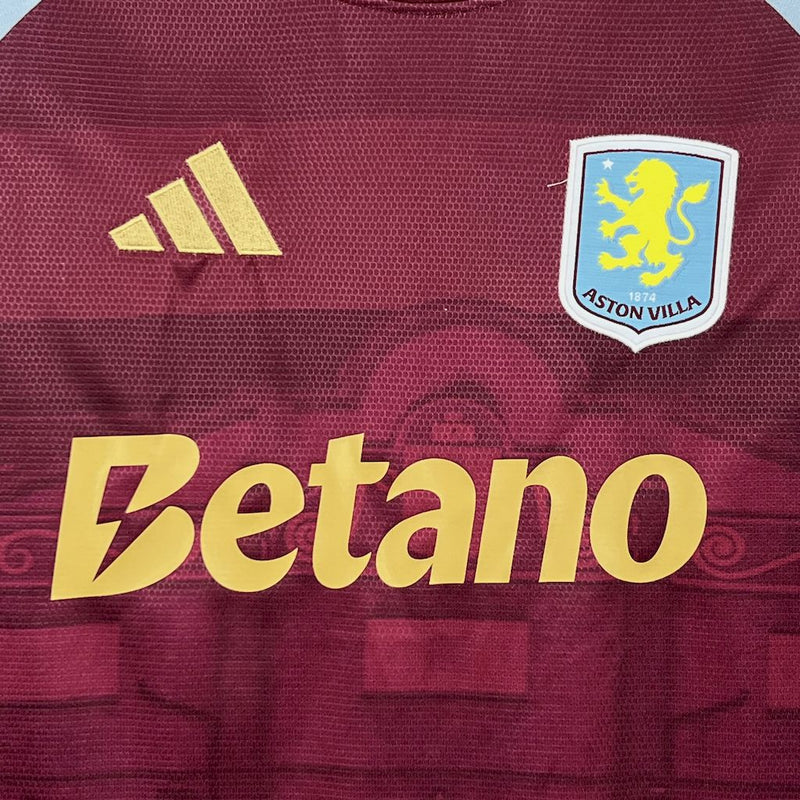 Camisa Aston Villa 2025/26 Home