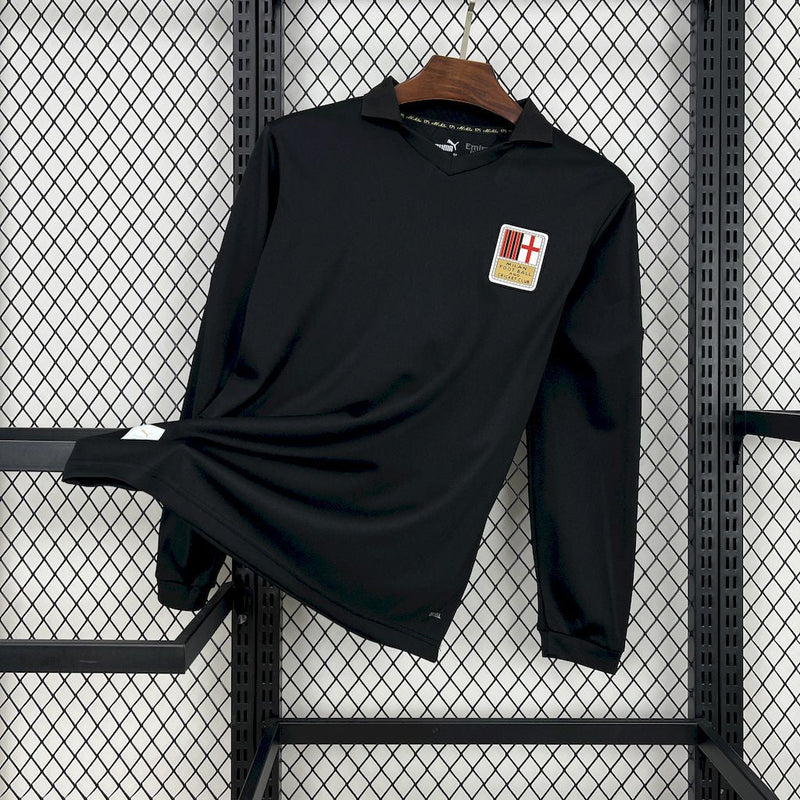 Camisa Milan 2024/25 Aniversário GK Manga Longa