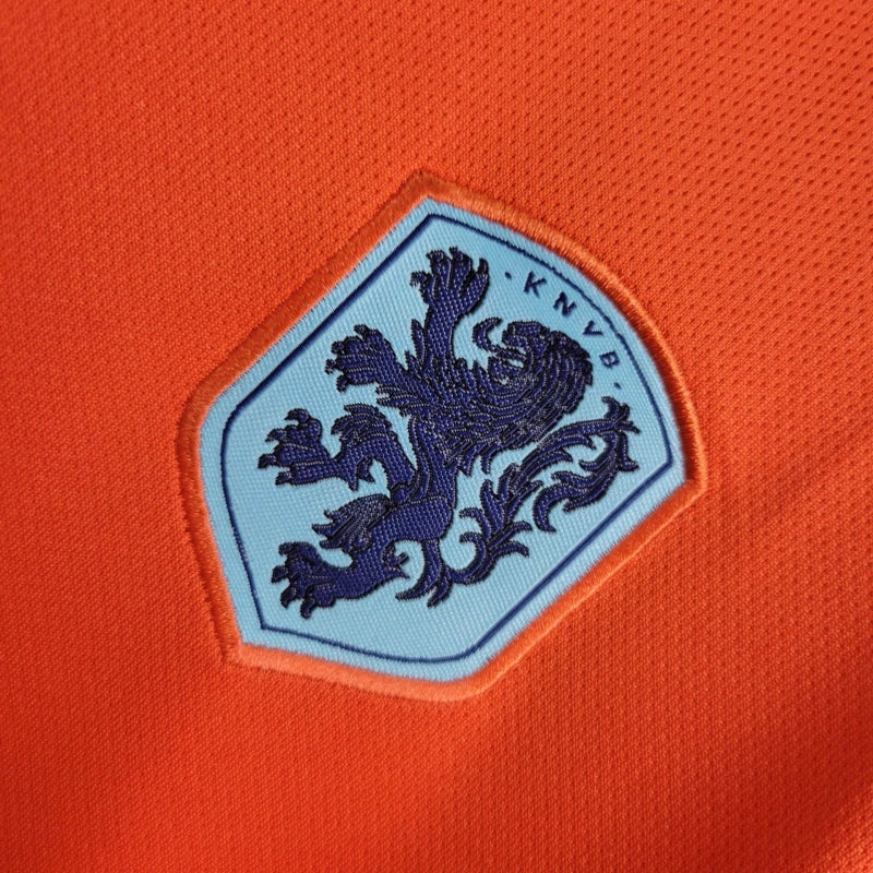 Conjunto Infantil Seleção Holanda 2024/25 - Home