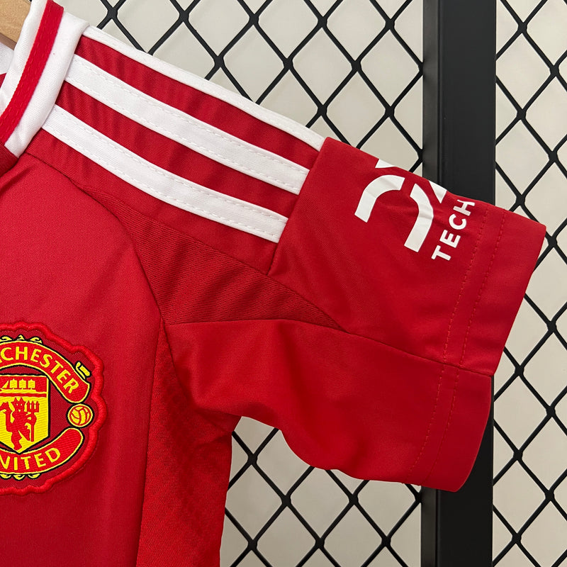 Conjunto Infantil Manchester United 2024/25 - Home