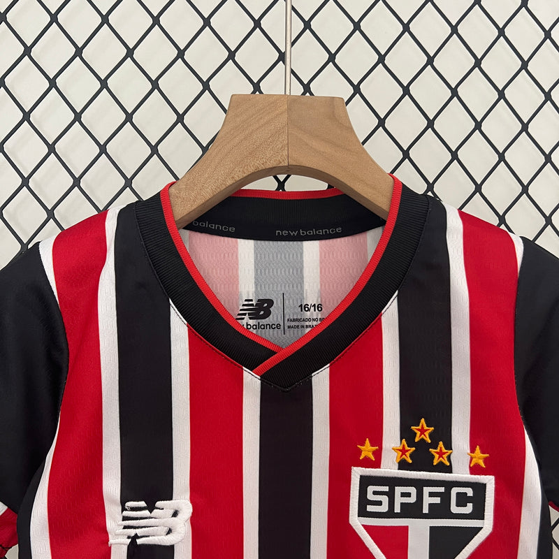 Conjunto Infantil São Paulo 2024/25 - Away