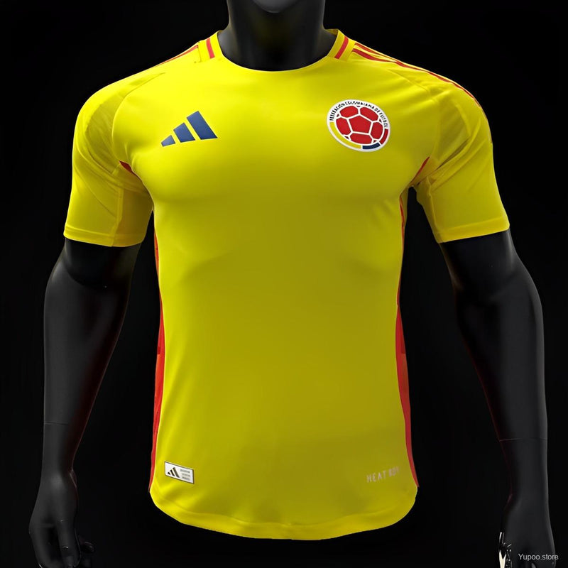 Camisa Colômbia 2024 Home Versão Jogador