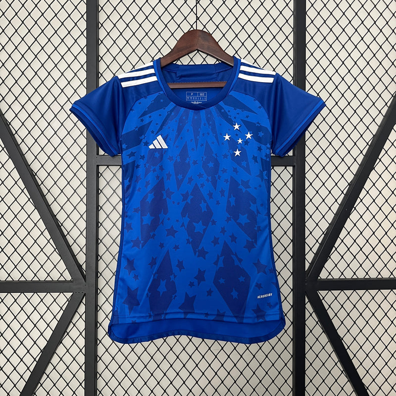 Camisa Feminina Cruzeiro 2024/25 -  Home