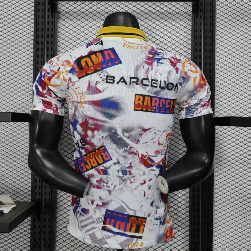 Camisa FC Barcelona 2025-26 Edição Especial Versão Jogador