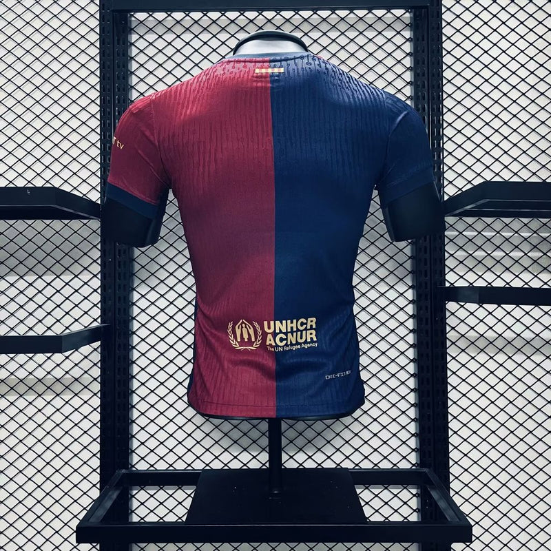 Camisa FC Barcelona 2024-25 Home Versão Jogador
