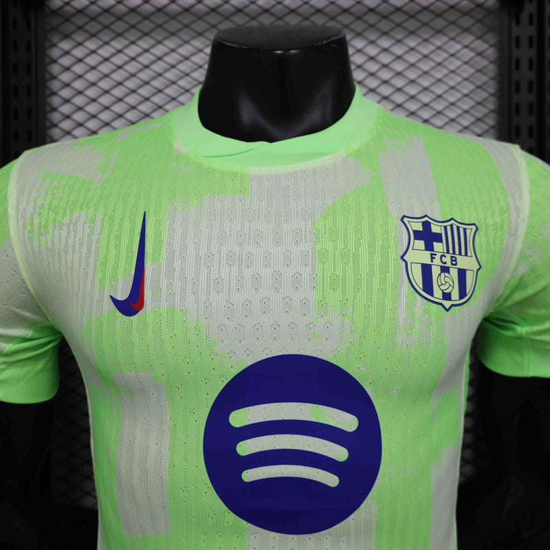 Camisa FC Barcelona 2024-25 Third Versão Jogador