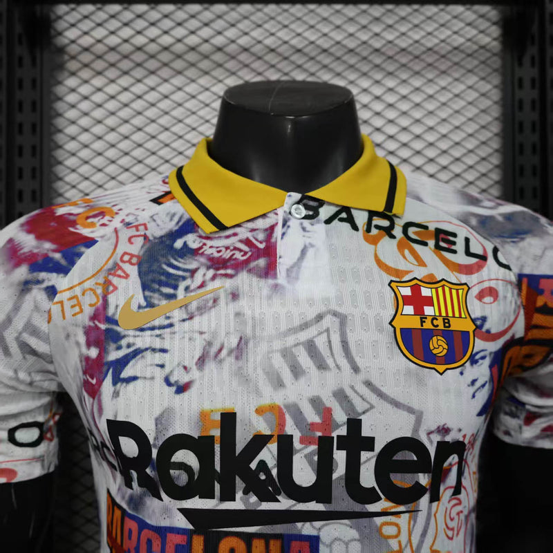 Camisa FC Barcelona 2025-26 Edição Especial Versão Jogador