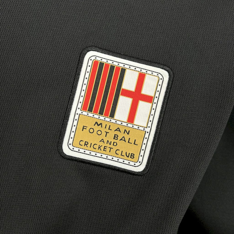 Camisa Milan 2024/25 Aniversário GK Manga Longa