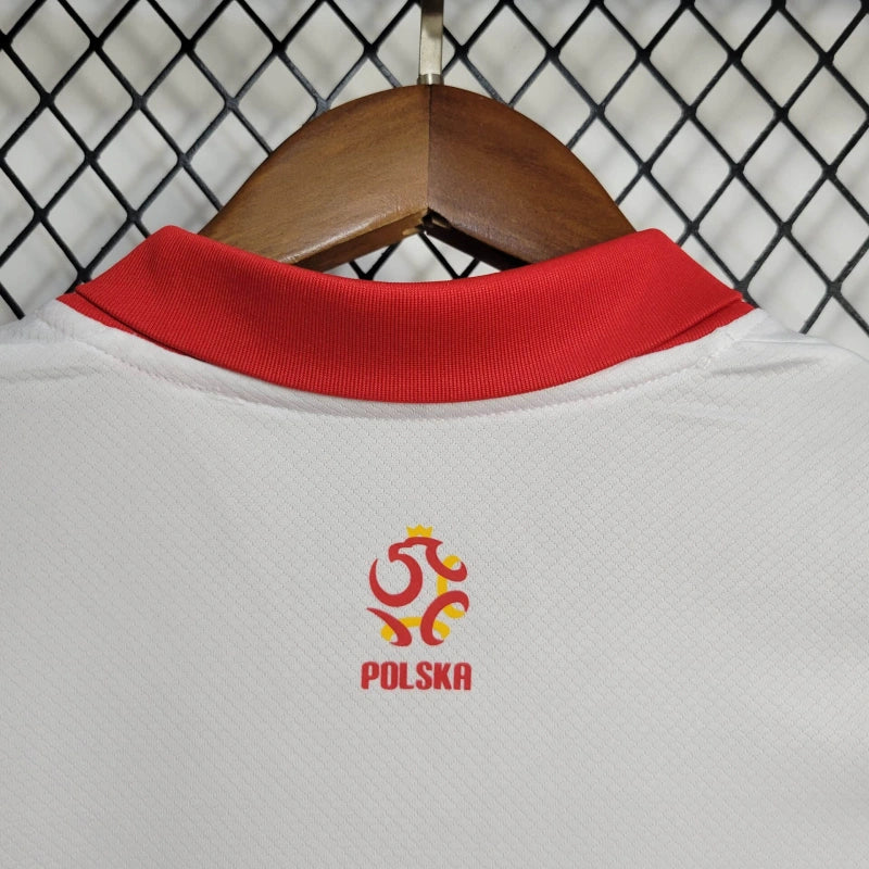 Conjunto Infantil Seleção Polônia 2024/25 - Home