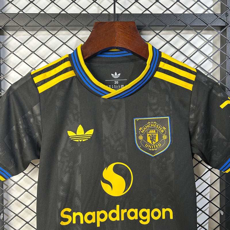 Conjunto Infantil Manchester United 2025/26 - Third