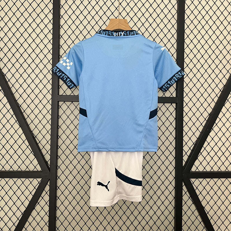 Conjunto Infantil Manchester City 2024/25 -  Home