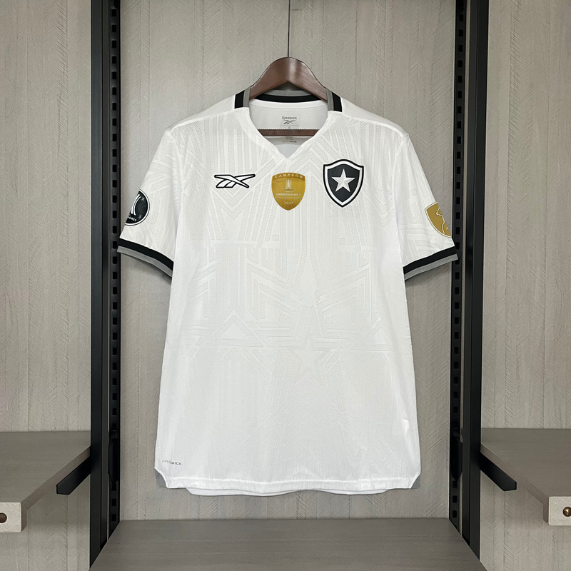 Camisa Botafogo 2024/25 Terceira "Patchs Campeão Libertadores"