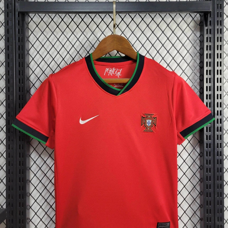 Conjunto Infantil Seleção Portugal 2024/25 - Home