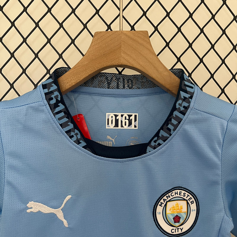 Conjunto Infantil Manchester City 2024/25 -  Home