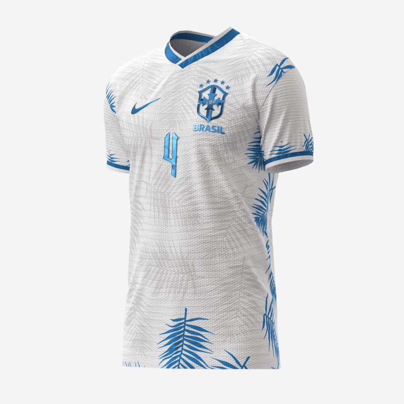 Camisa Seleção Brasil 2022/22 Edição Limitada Branca