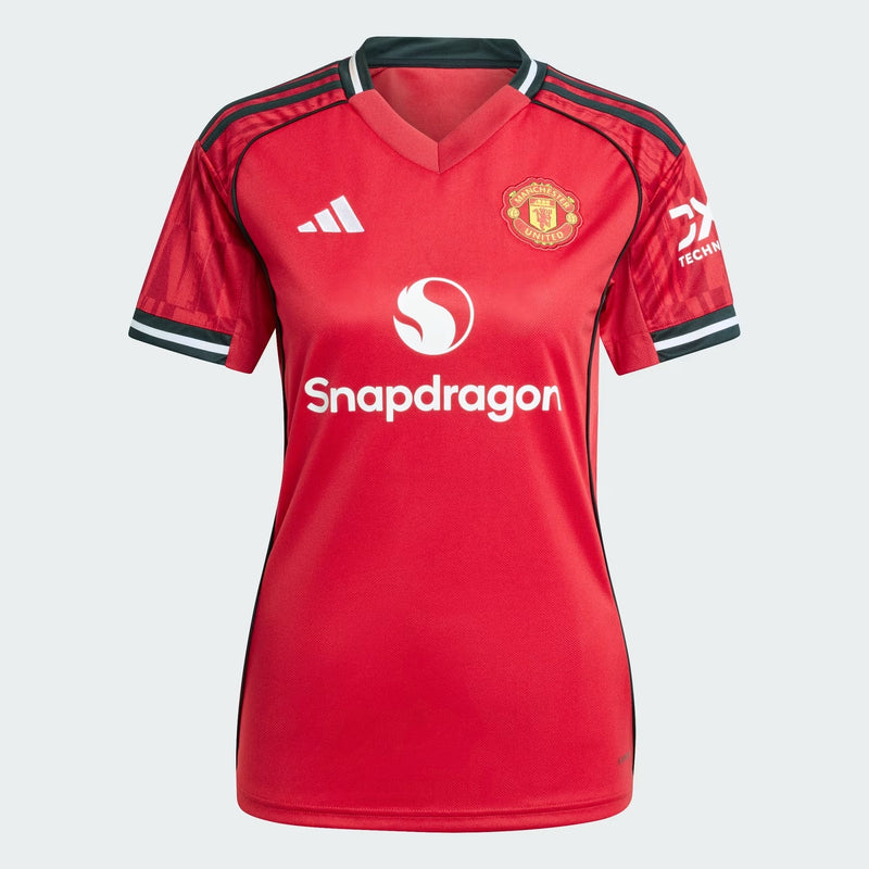 Camisa Feminina Manchester United 2025/26 - Home
