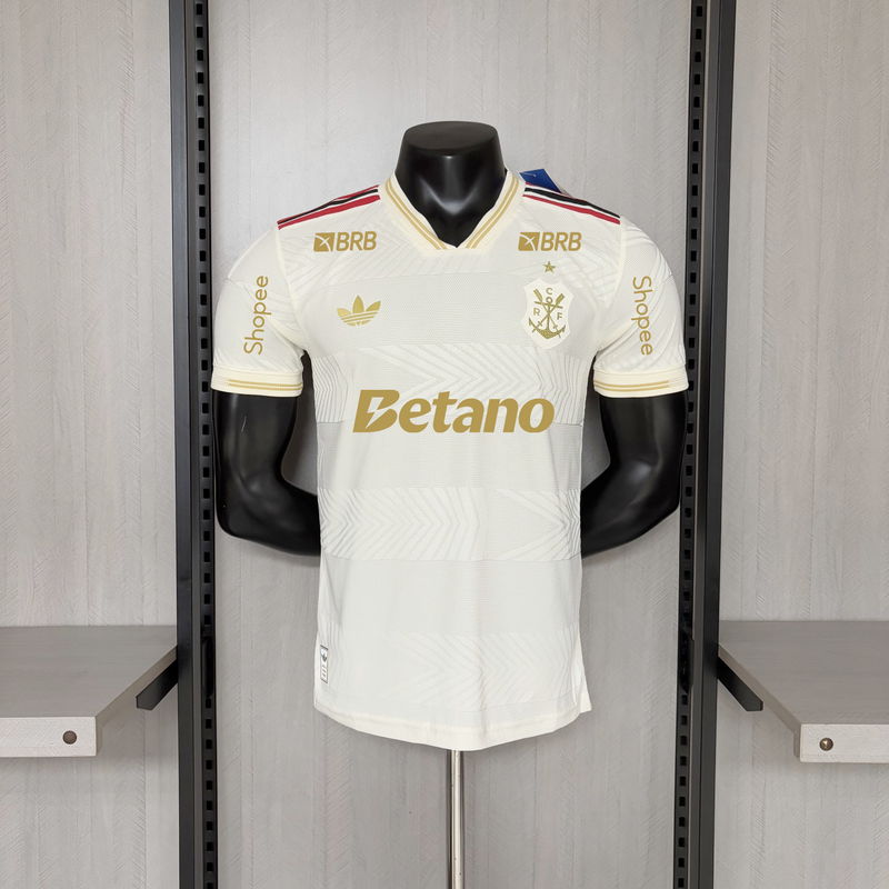 Camisa Flamengo 2025-26 Third Versão Jogador Todos Patrocinadores
