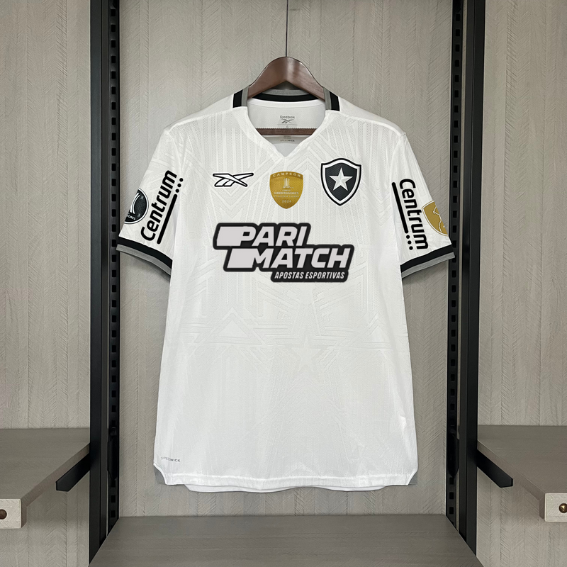 Camisa Botafogo 2024/25 Terceira "Patchs Campeão Libertadores"