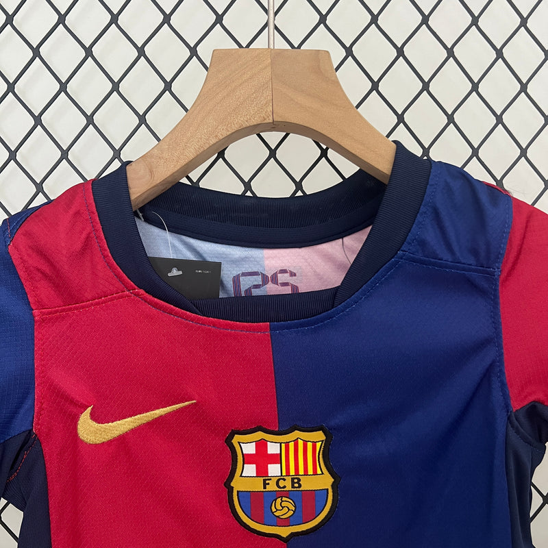 Conjunto Infantil Barcelona 2024/25 -  Home