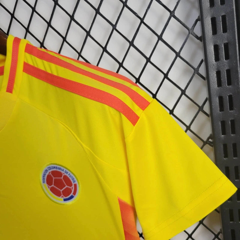 Conjunto Infantil Seleção Colômbia 2024/25 - Home