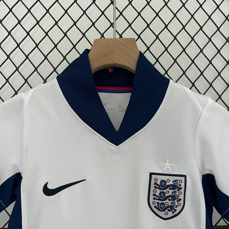 Conjunto Infantil Seleção Inglaterra 2024/25 - Home