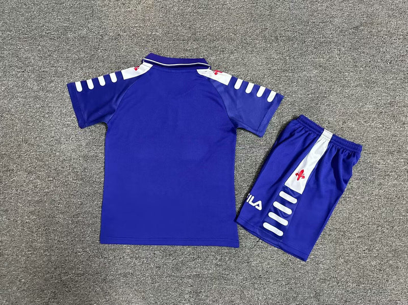 Conjunto Infantil Retrô ACF Fiorentina 1998-99 Home