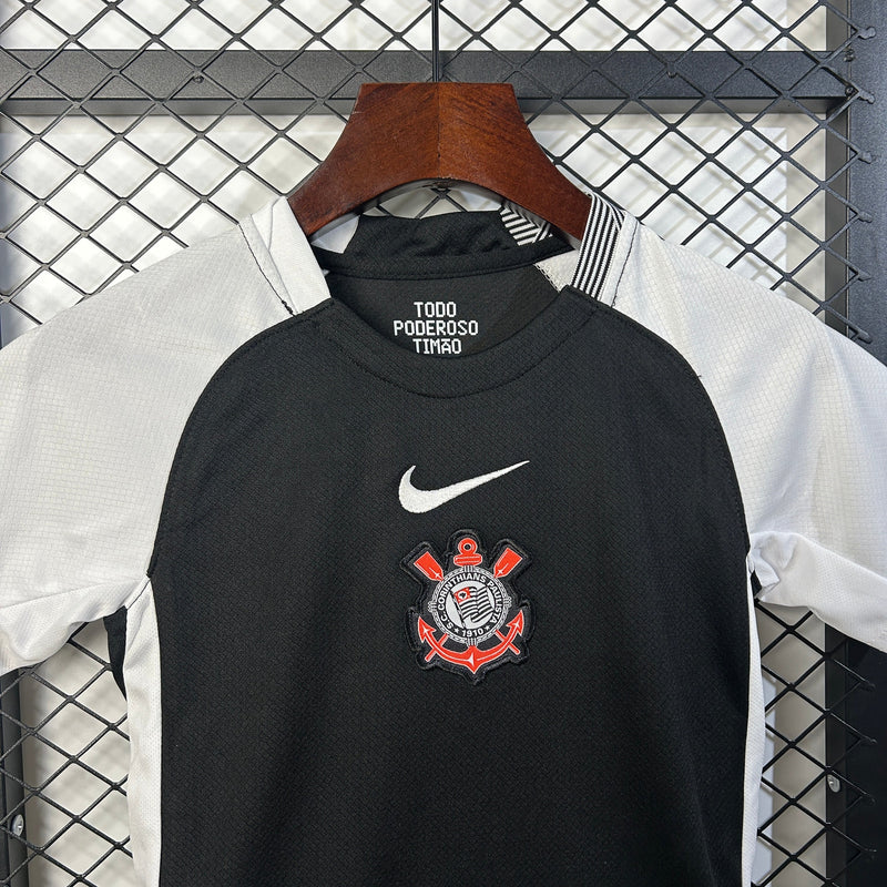 Conjunto Infantil Corinthians 2025/26 - Away